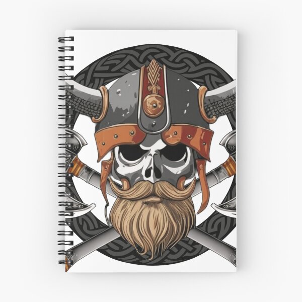 Item preview, Viking warrior skull designed and sold by greatercolors.