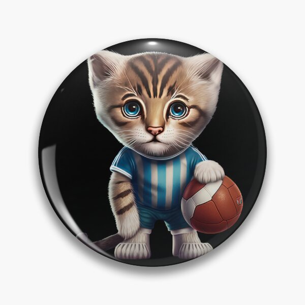 Item preview, Cat holding ball designed and sold by AnimalArtPhotos.