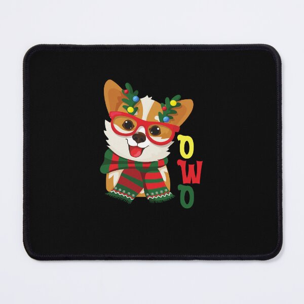 Item preview, Corgi owo uwu emote Christmas  designed and sold by Akimatax ✯✯✯✯✯.