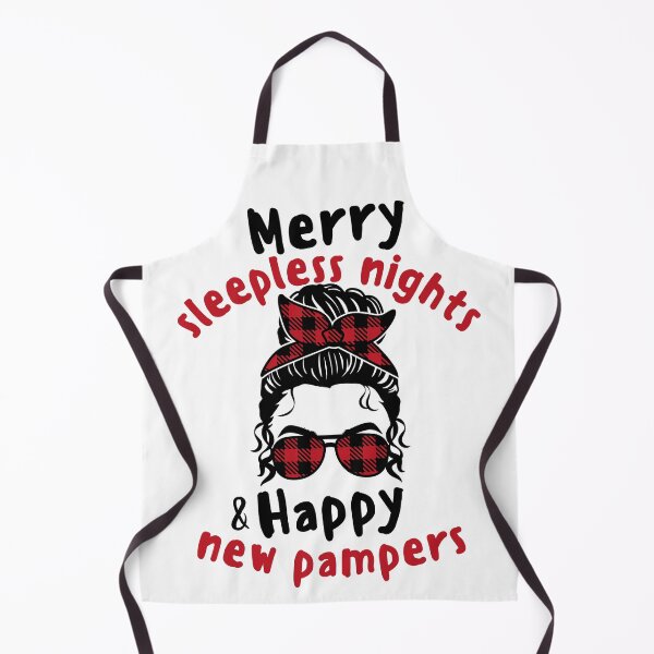 Item preview, Merry sleepless nights and happy new pampers designed and sold by reka88.