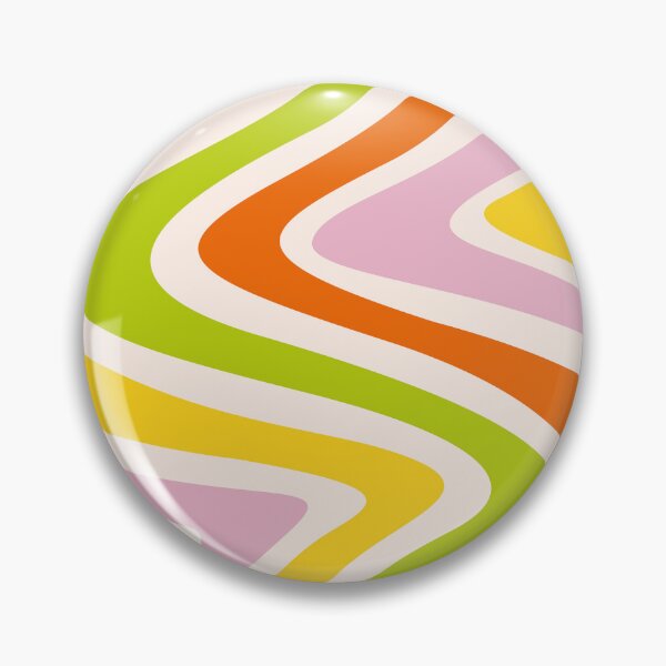 Aperçu de l'œuvre Motif multicolore abstrait rétro créée et vendue par luckymooninc.