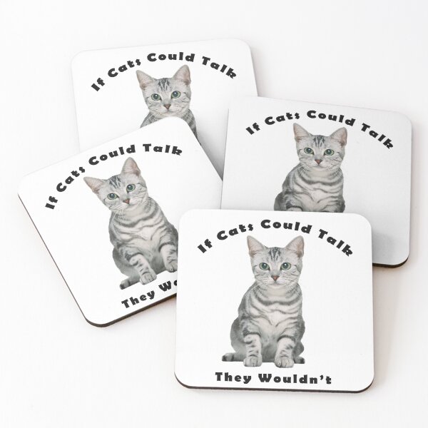 Item preview, If ats could talk designed and sold by LPDesignsUK.