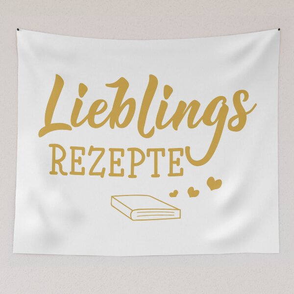 Item preview, Lieblingsrezepte. German text: Favorite recipes. designed and sold by pidzam4e.