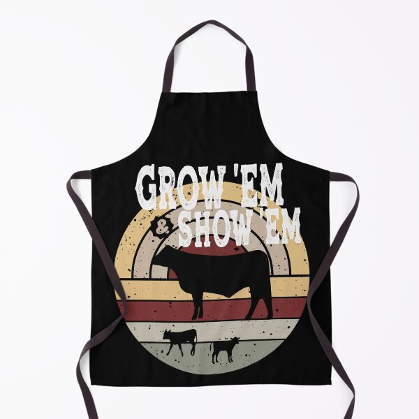 Item preview, Livestock Show Steers - Grow Em And Show Em - Market Steers Gray and Maroon designed and sold by handsoftime2020.