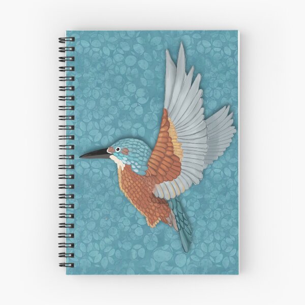 Item preview, KINGFISHER ON A PATTERN 440. designed and sold by sana90.