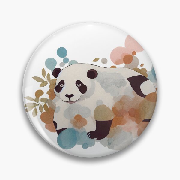 Item preview, Panda abstract illustration designed and sold by alxndraai.