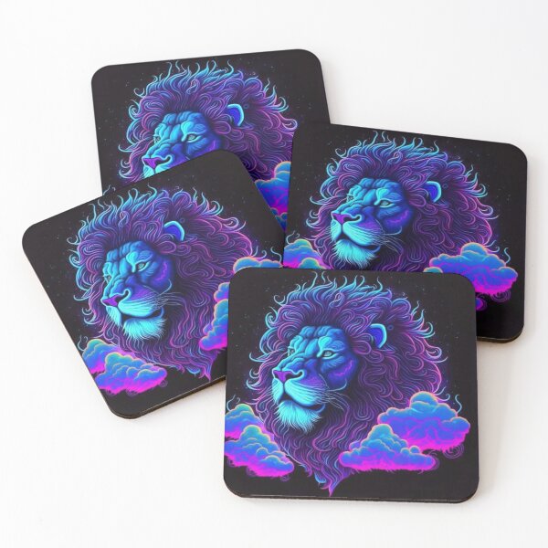 Item preview, Lion AI digital Art with clouds  designed and sold by Saeedart.