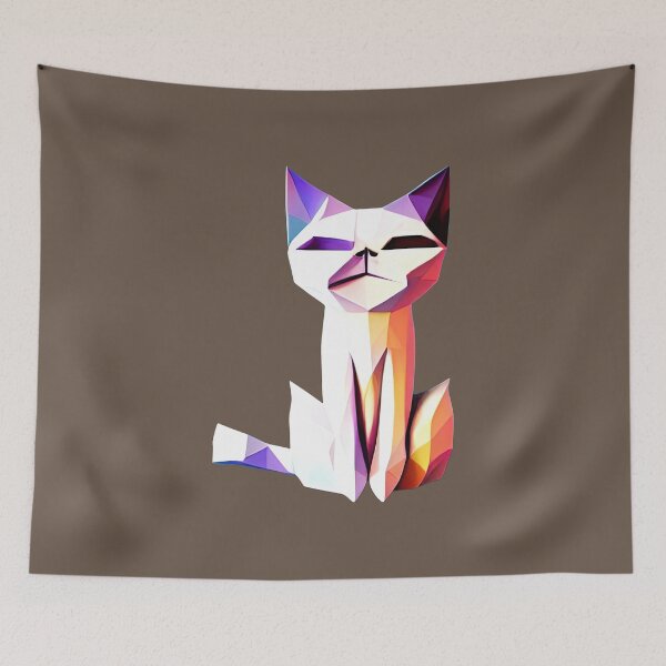 Item preview, Hungry Cat designed and sold by PolygonXYZ.