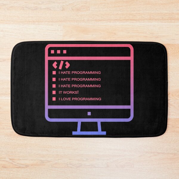 Item preview, I Hate Programming, I Love Programming- Programmer Love Hate designed and sold by zoulouu.