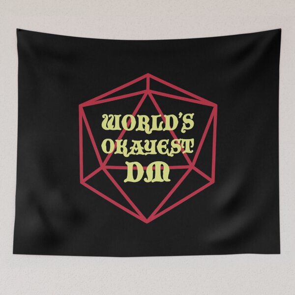 Item preview, World's Okayest Dungeon Master designed and sold by SimplyNewDesign.