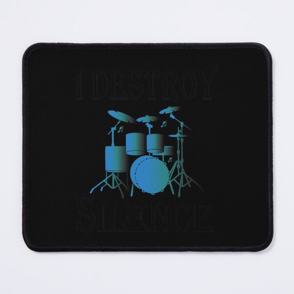 Item preview, I Destroy Silence Drummer Gift Racerback Tank Top designed and sold by grosiclenniw.