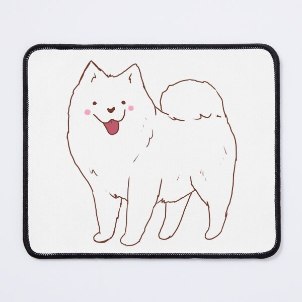 Item preview, Cute samoyed dog standing designed and sold by Mayarart.