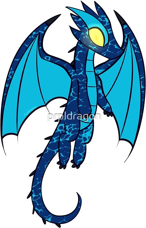 "Ninjago Jay Lightning Dragon" by prpldragon Redbubble
