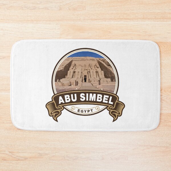 Item preview, Abu Simbel Egypt Travel Badge designed and sold by KrisSidDesigns.