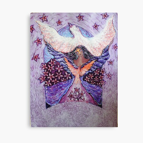 Dove Emerging Canvas Print