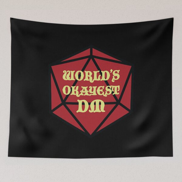 Item preview, Worlds Okayest DM designed and sold by SimplyNewDesign.