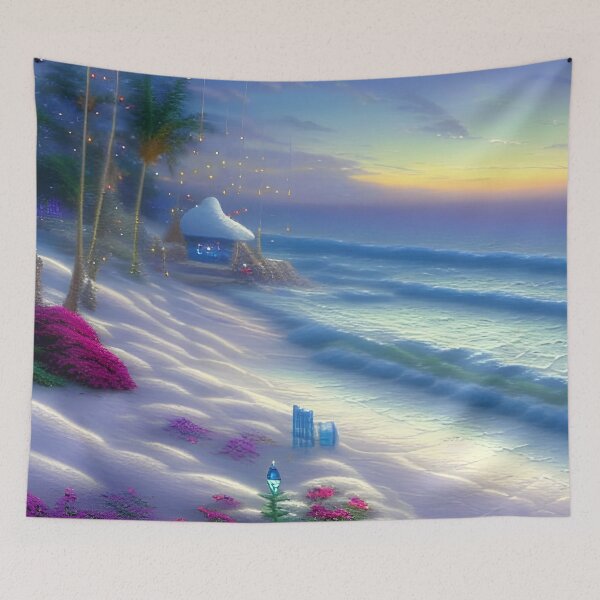 Item preview, Christmas by the Sea designed and sold by pinkal.