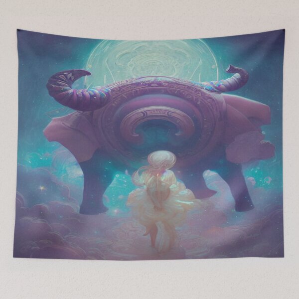 Item preview, Cosmic Mystical Elephant designed and sold by Itsheartshop.