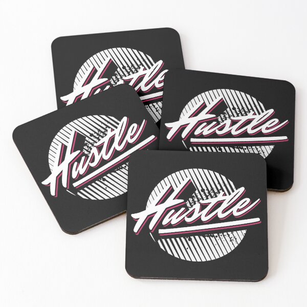 Item preview, ''HUSTLE'' - Motivational Statement Artwork designed and sold by MotivationSpark.