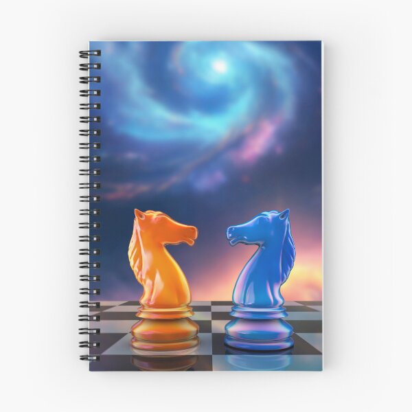 Item preview, Chess knights figures designed and sold by Kateryna Kon.