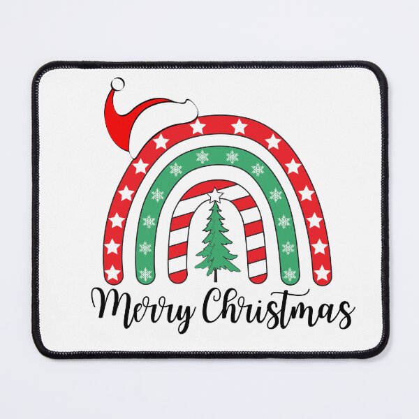 Item preview, Rainbow Boho Merry Christmas designed and sold by ashdenent.