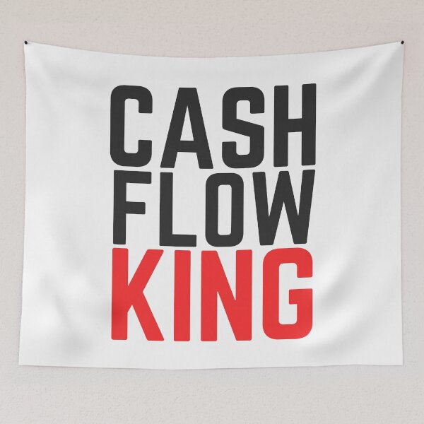 Item preview, CASH FLOW KING red 2 designed and sold by KingsManKind.