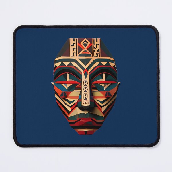 Item preview, Painted Wooden Maori Face designed and sold by PolygonXYZ.