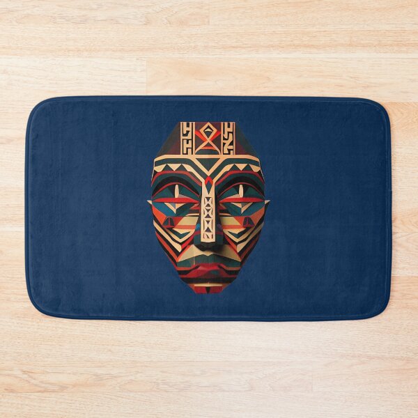 Item preview, Painted Wooden Maori Face designed and sold by PolygonXYZ.