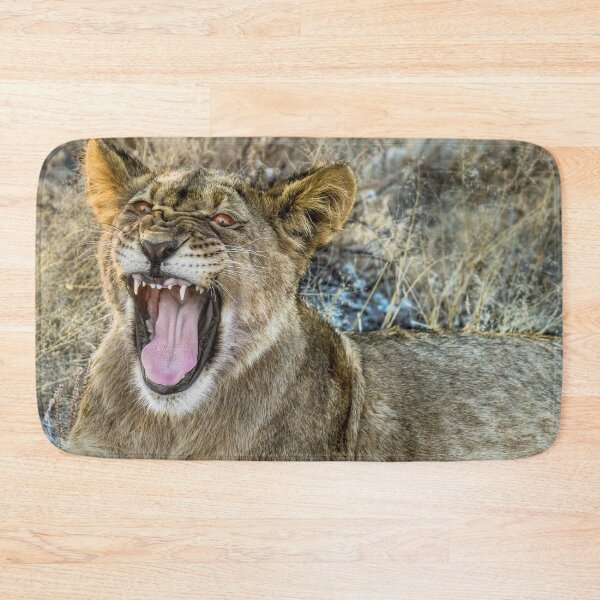 Item preview, Black-Maned Lion Cub designed and sold by Kay Brewer.