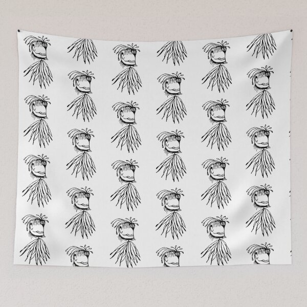 Item preview, Fantasy monster sketchy drawing designed and sold by DFLC Prints.