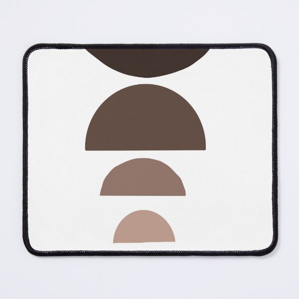 Item preview, brown abstract circular art designed and sold by shivanigautam.