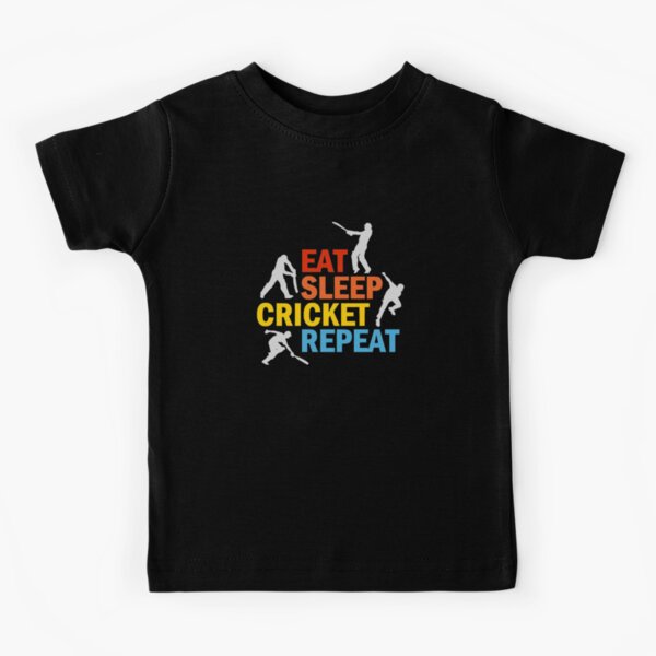 Item preview, Eat, sleep cricket, repeat designed and sold by aktiveaddict.