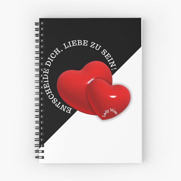 Artikelvorschau, ENTSCHEIDE DICH, LIEBE ZU SEIN! entworfen und verkauft von LadyWise.