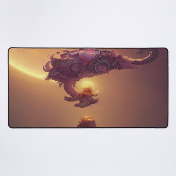 Item preview, Cosmic Flowered Elephant designed and sold by Itsheartshop.