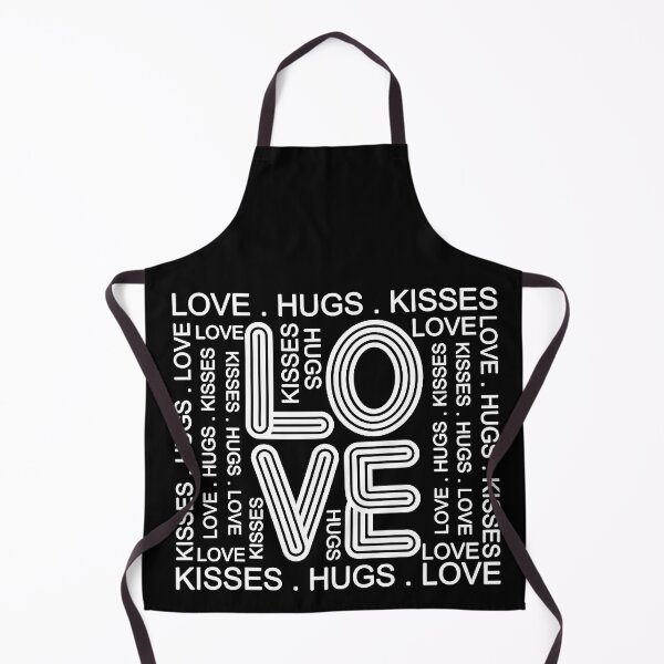 Item preview, White and Black Love Hugs Kisses designed and sold by Summer-Winter.