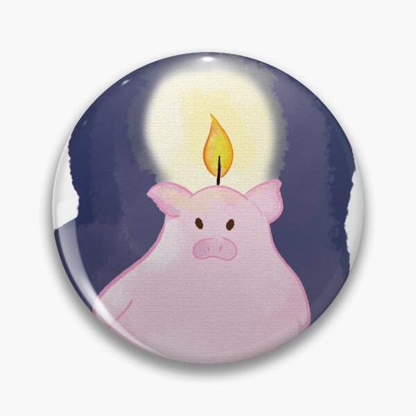 Item preview, candle pig designed and sold by Rhiannon Redfern.