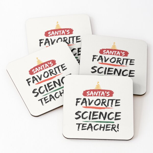 Item preview, Santa's Favorite Science Teacher Christmas designed and sold by myspookycuties.