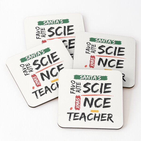 Item preview, Santa's Favorite Science Teacher Christmas designed and sold by myspookycuties.
