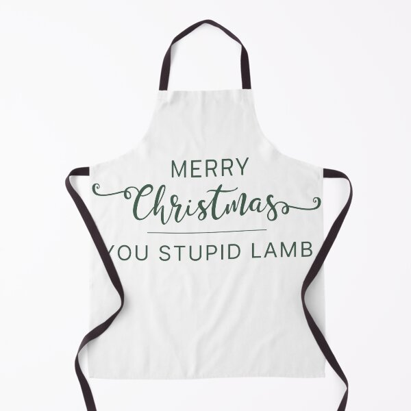 Item preview, Merry Christmas you stupid lamb designed and sold by SpiderMonkey913.