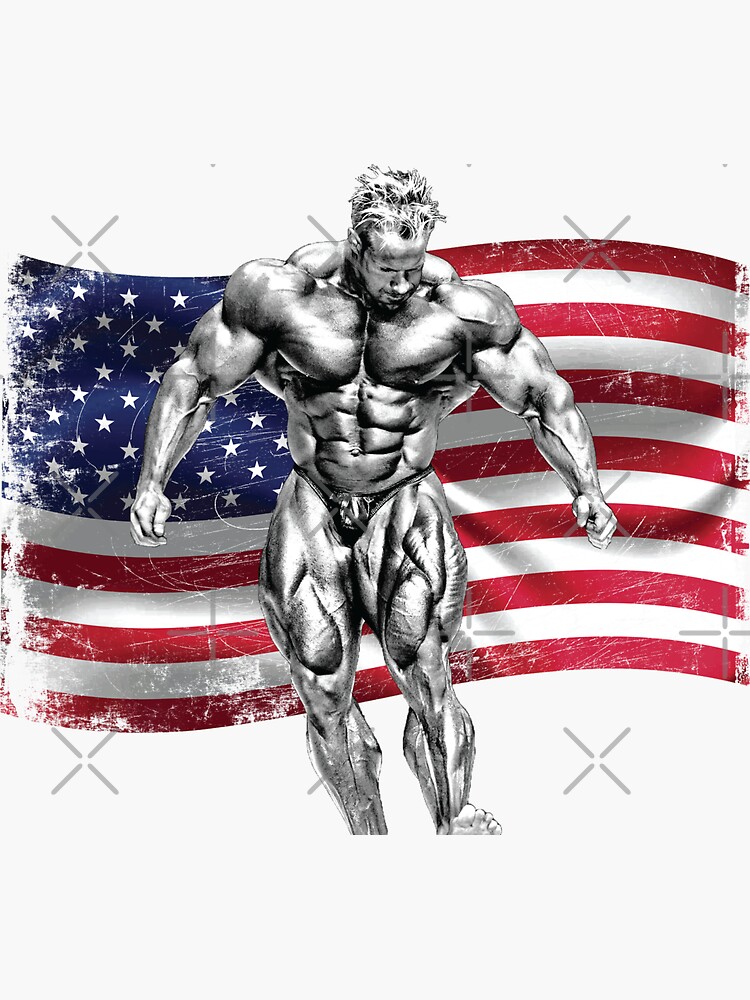 Jay Cutler Bodybuilding Sticker 