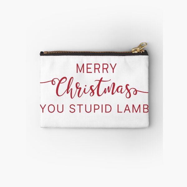 Item preview, Merry Christmas you stupid lamb designed and sold by SpiderMonkey913.