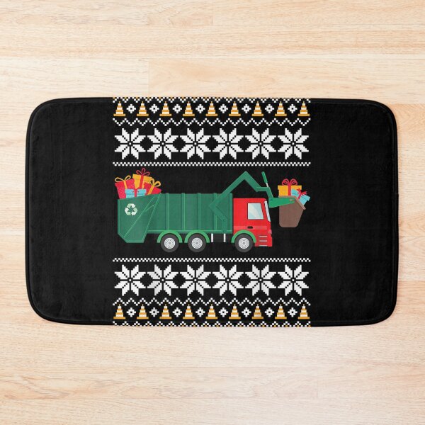 Item preview, Garbage truck christmas boys kids ugly xmas  designed and sold by GomeThomas.