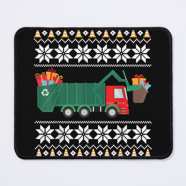 Item preview, Garbage truck christmas boys kids ugly xmas  designed and sold by GomeThomas.