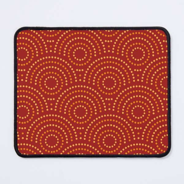 Item preview,  Art Deco Dark  Sunset Retro pattern  designed and sold by Yasminepatterns .