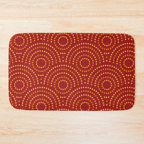 Item preview,  Art Deco Dark  Sunset Retro pattern  designed and sold by Yasminepatterns .