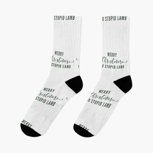 Item preview, Merry Christmas you stupid lamb designed and sold by SpiderMonkey913.