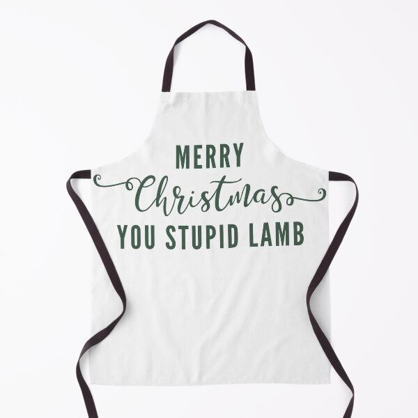 Item preview, Merry Christmas you stupid lamb designed and sold by SpiderMonkey913.