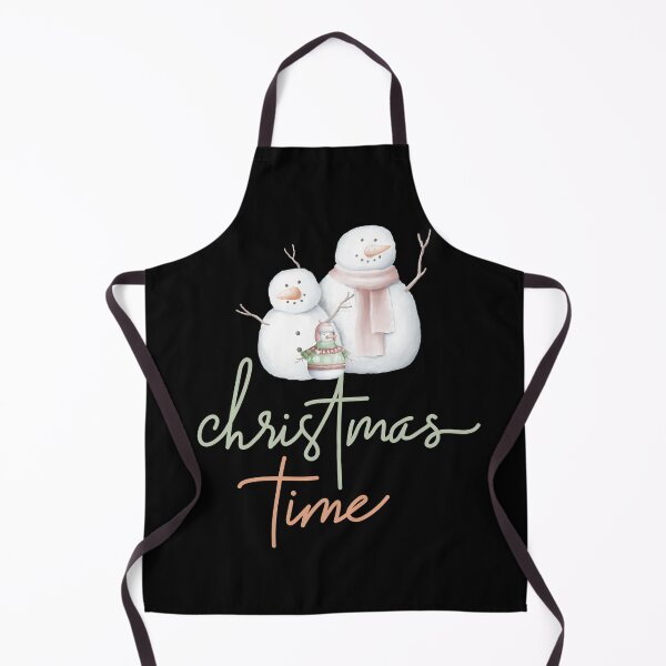 Item preview, Christmas time, three snowmen, a snowman in a scarf and the other in a sweater. designed and sold by Vantrip.