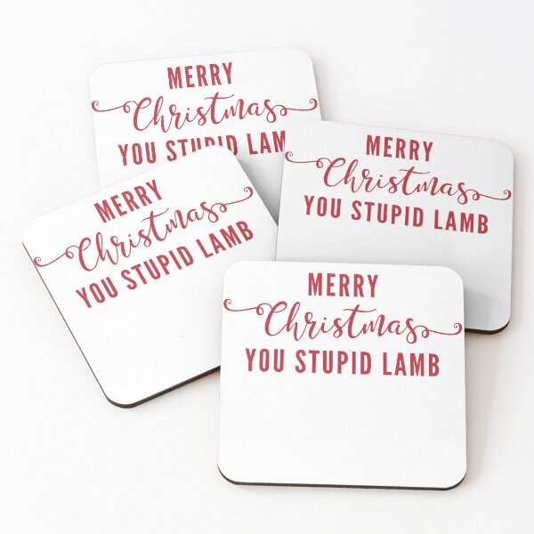 Item preview, Merry Christmas you stupid lamb designed and sold by SpiderMonkey913.