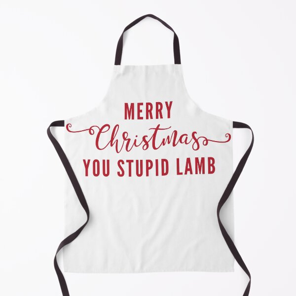 Item preview, Merry Christmas you stupid lamb designed and sold by SpiderMonkey913.
